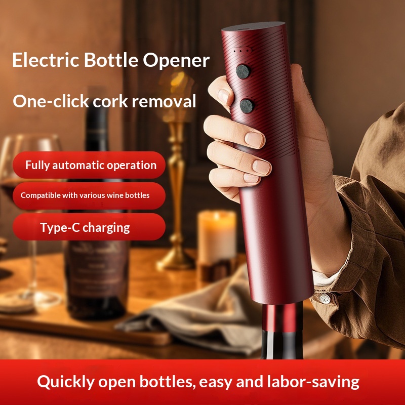 Kitchen Gadgets Electronic - Электрический открыватель для винных бутылок, перезаряжаемый