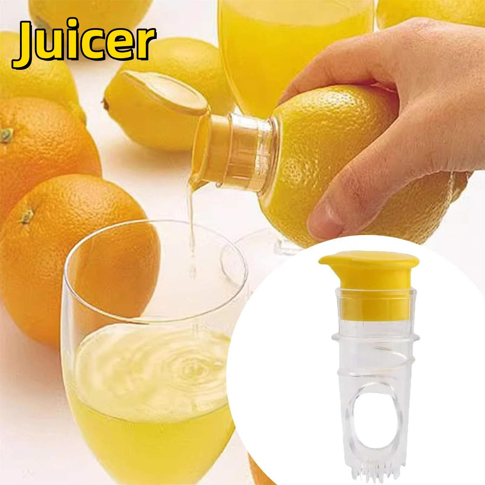 Kitchen Gadgets Juicer - НОВАЯ пластиковая ручная соковыжималка для цитрусовых,