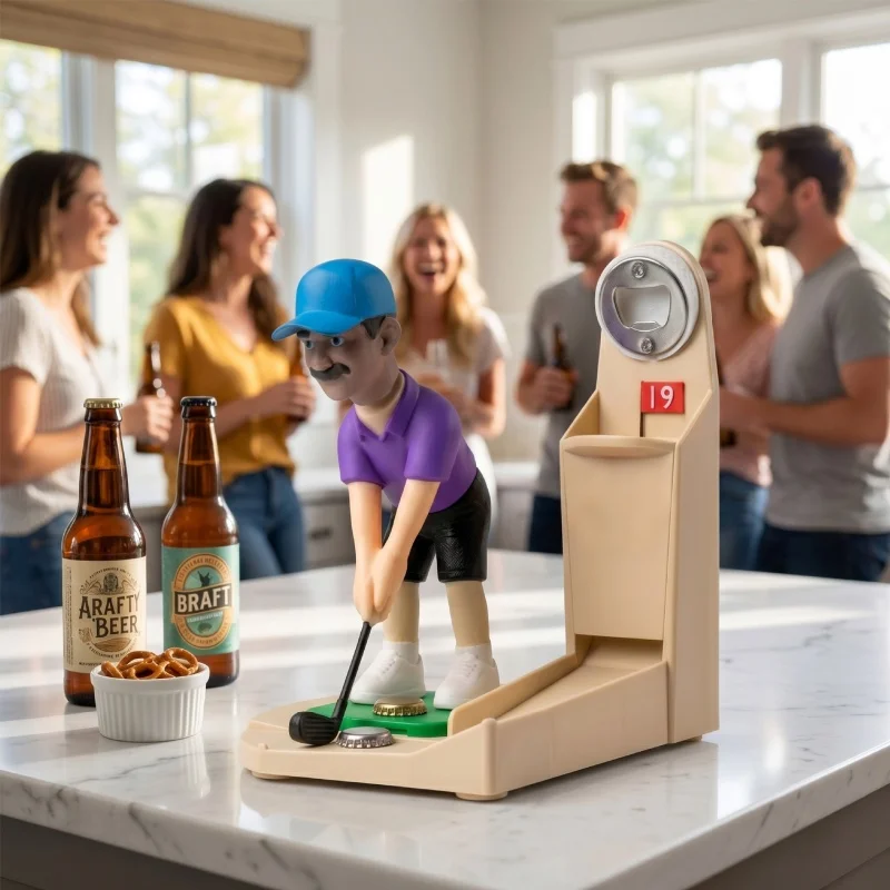 Фигурка гольфиста с открывалко – обзор и цена Kitchen Gadgets To 3D Print