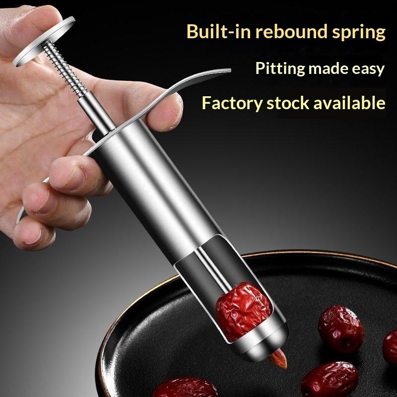 Новый инструмент для удаления  – обзор и цена Cherry Pitter Tool